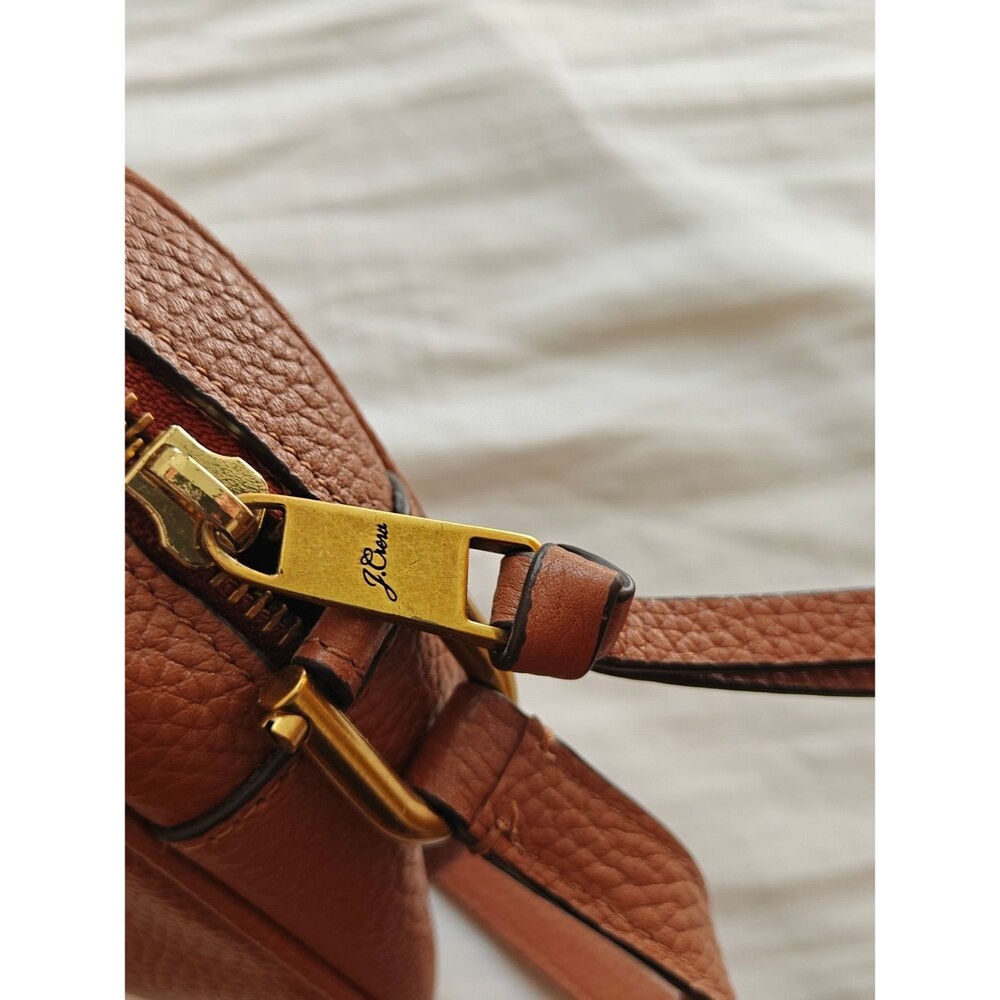 J.Crew Brown Leather Crossbody Bag - Picture 4 of 4